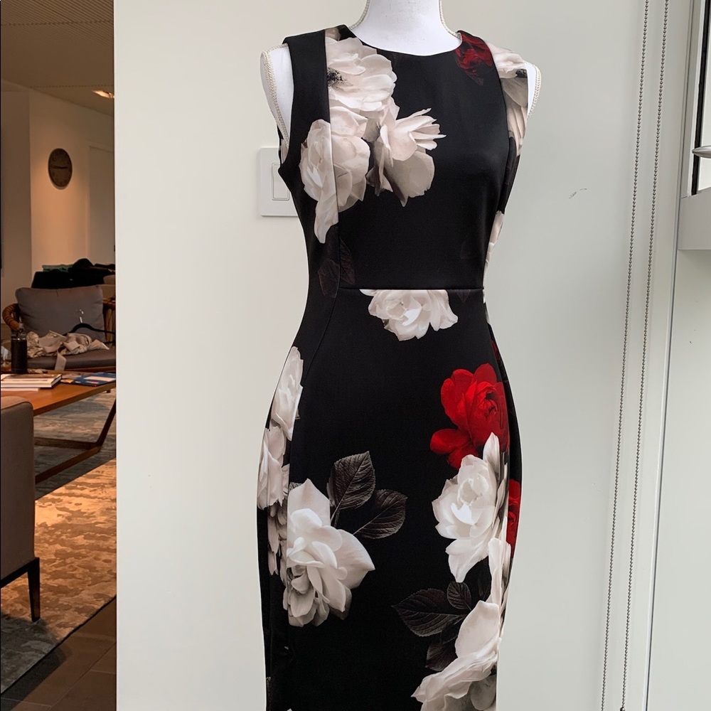 Calvin Klein Scuba Sheath Dress -Size 6